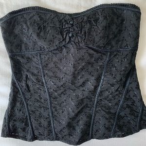 Bebe lace design bodice